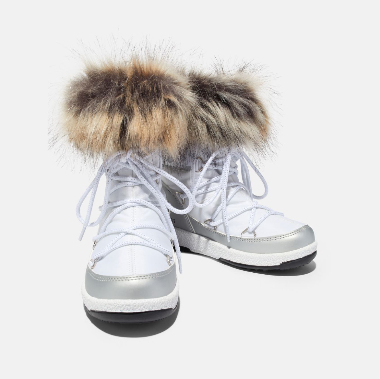 Moon Boot® Protecht Junior Low Vinterstøvler Barn Hvite NO-304629